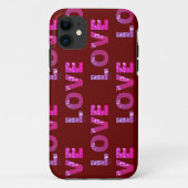 LIEBE Case-Mate iPhone HÜLLE (Rückseite)