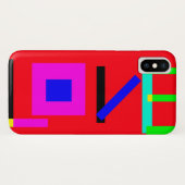 Liebe Case-Mate iPhone Hülle (Rückseite (Horizontal))