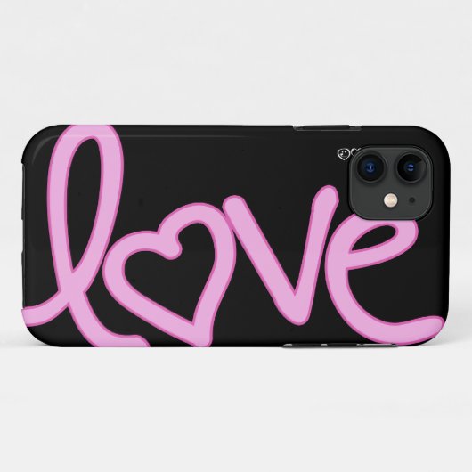 Liebe Case-Mate iPhone Hülle (Rückseite (Horizontal))