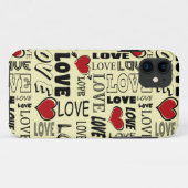 Liebe Case-Mate iPhone Hülle (Rückseite (Horizontal))