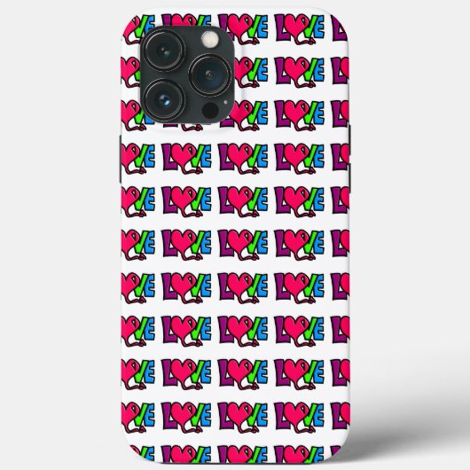 Liebe Case-Mate iPhone Hülle (Rückseite)