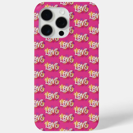 LIEBE Case-Mate iPhone HÜLLE (Rückseite)