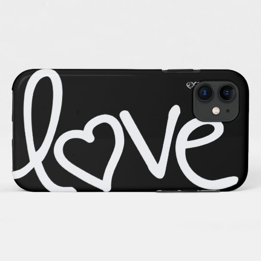 Liebe Case-Mate iPhone Hülle (Rückseite (Horizontal))