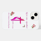 Liebe Case-Mate iPhone Hülle (Rückseite (Horizontal))