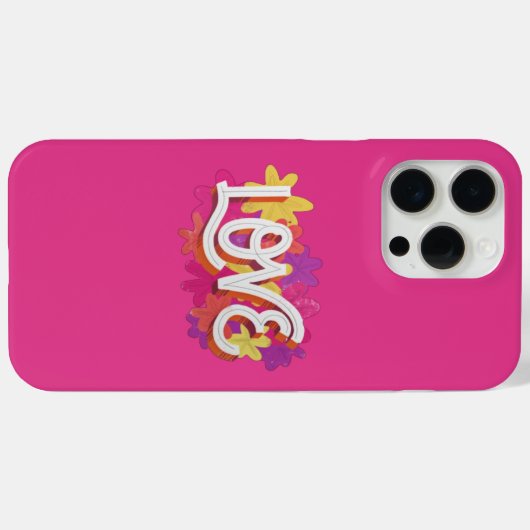 LIEBE Case-Mate iPhone HÜLLE (Rückseite (Horizontal))