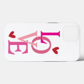 Liebe Case-Mate iPhone Hülle (Rückseite (Horizontal))