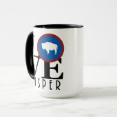 LIEBE Caspeer Wyoming 15oz Tasse (Vorderseite Links)