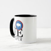 LIEBE Casper Tasse (Vorderseite Links)