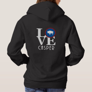 LIEBE Casper Wyoming (Rückseite) Hoodie