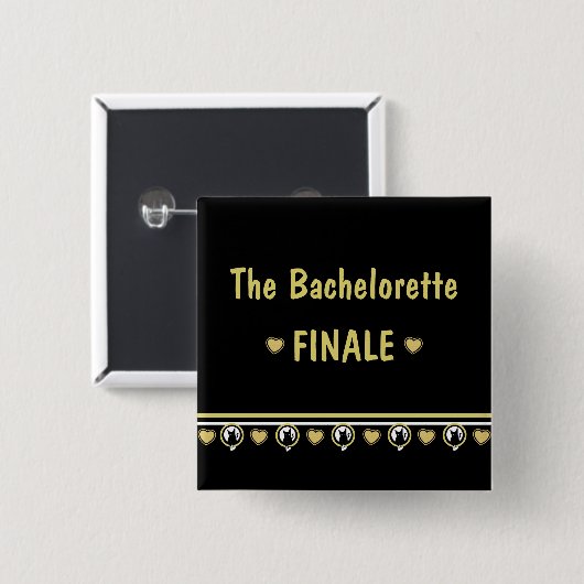 Liebe Cat Bachelorette Finale Button (Vorne & Hinten)