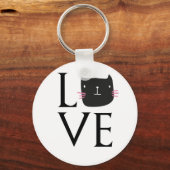 LIEBE CAT COFFEE CUP SCHLÜSSELANHÄNGER (Vorderseite)