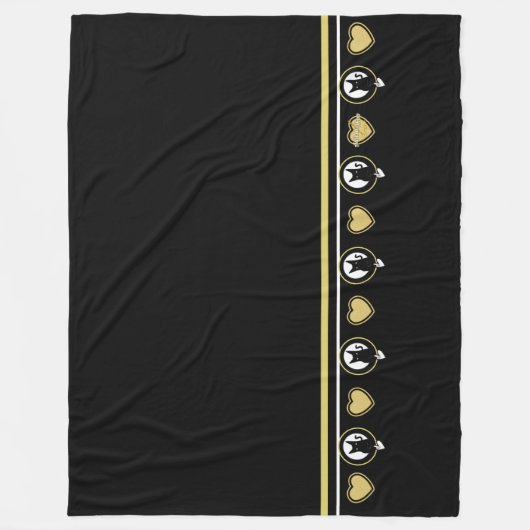 Liebe Cat Fleece Blanket - Adiela Akoo (Vorderseite)