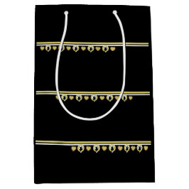 Liebe Cat Gift Bags von Poet Adiela Akoo Mittlere Geschenktüte