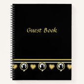 Liebe Cat Guest Book by Poet Adiela Akoo Notizblock (Vorderseite)