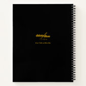 Liebe Cat Notebook von Poet Adiela Akoo - anpassen Notizblock (Rückseite)