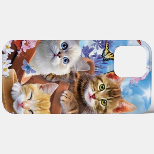 Liebe Cat Phone Case-Mate iPhone Hülle (Rückseite (Horizontal))