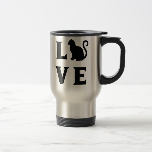 Liebe Cat Reisebecher (Rechts)