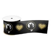 Liebe Cat Ribbon - Adiela Akoo Satinband (Spule)
