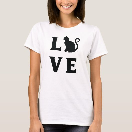 Liebe Cat T-Shirt (Vorderseite)