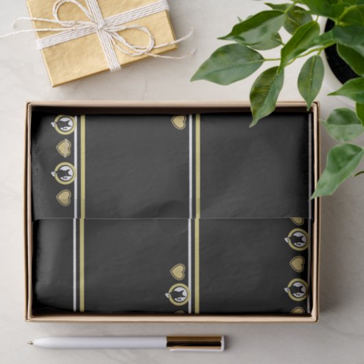 Liebe Cat Tissue Paper - Adiela Akoo Seidenpapier (Geschenk)