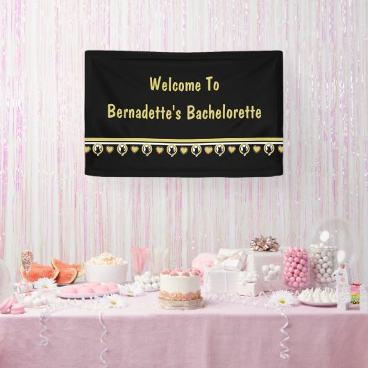 Liebe Cat Willkommensbanner von Adiela Akoo Banner (Party)