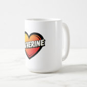 Liebe Catherine Kaffeetasse (VorderseiteRechts)