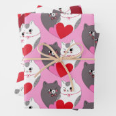 Liebe Cats Collection Geschenkpapier Set (Beispiel)