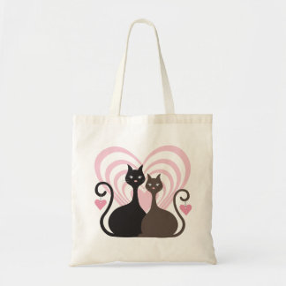 Liebe Cats CustomTote Bag Klein Tragetasche