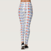 Liebe Cats und Trump Leggings (Rückseite)