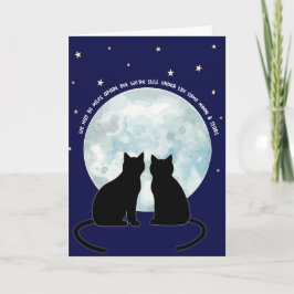 Liebe Cats Valentine Jubiläumsgrüßkarte Karte
