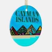 Liebe Caymans Keramik Ornament (Rechts)