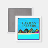 Liebe Caymans Magnet (Vorderseite/Rückseite)