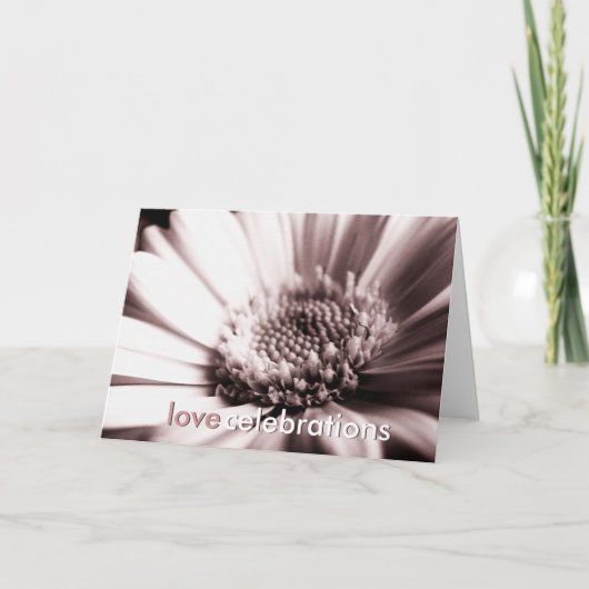Liebe Celebrations Card Karte (Vorderseite)