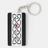 Liebe Celtic Knot Schlüsselanhänger (Rückseite)