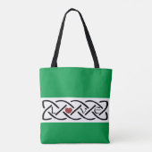 Liebe Celtic Knot Tasche (Rückseite)