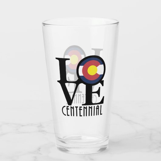 LIEBE Centennial Colorado Glas (Rückseite)