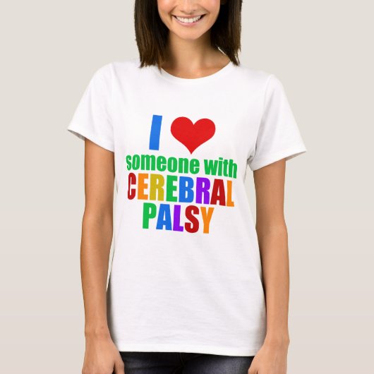 Liebe Cerebral Palsy T-Shirt (Vorderseite)
