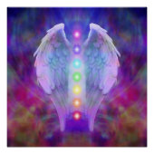 Liebe, Chakra, Engel, Gott, Heiler, Heilung, Yoga, Poster (Vorderseite)