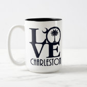 LIEBE Charleston 15oz Zweifarbige Tasse (Links)