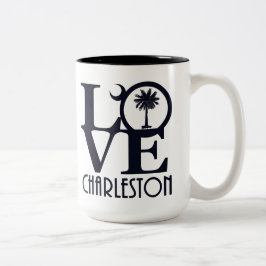 LIEBE Charleston 15oz Zweifarbige Tasse