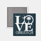 LIEBE Charleston SC Magnet (Vorderseite/Rückseite)