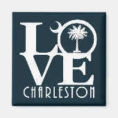 LIEBE Charleston SC Magnet (Vorne)