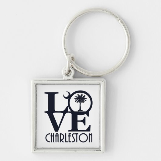 LIEBE Charleston Schlüsselanhänger (Vorne)