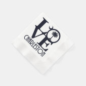 LIEBE Charleston South Carolina Serviette (Ecke)