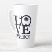 LIEBE Charleston Tall Milchtasse (Linke Ecke)