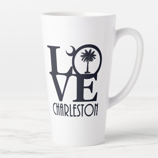 LIEBE Charleston Tall Milchtasse (Rechts)