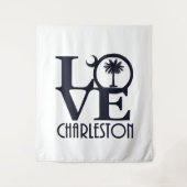 LIEBE Charleston Wandteppich (Vorderseite)