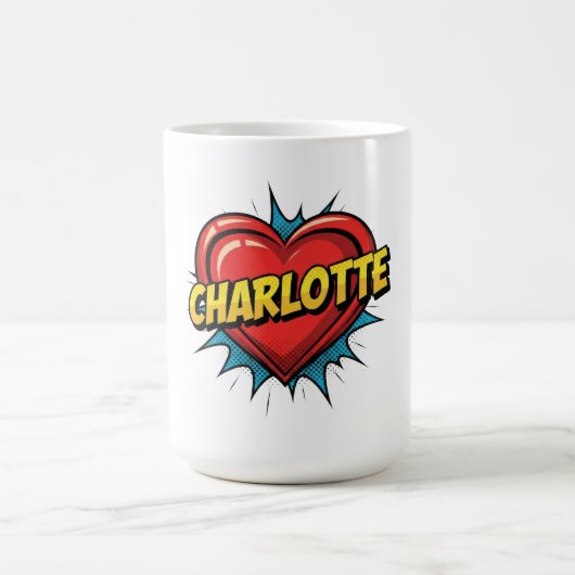 Liebe Charlotte Kaffeetasse (Mittel)