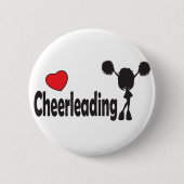 Liebe Cheerleader Button (Vorderseite)
