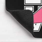 Liebe Cheerleading Cheerleaderin Mousepad (Ecke)